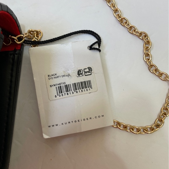 NEW WITH TAGS KURT GREIGER LONDON EYE PARTY ENVELOPE BAG - Picture 7 of 10